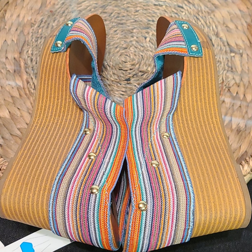 EUC Rocket Dog Criss-cross Wedges size 9.5 - Picture 8 of 9